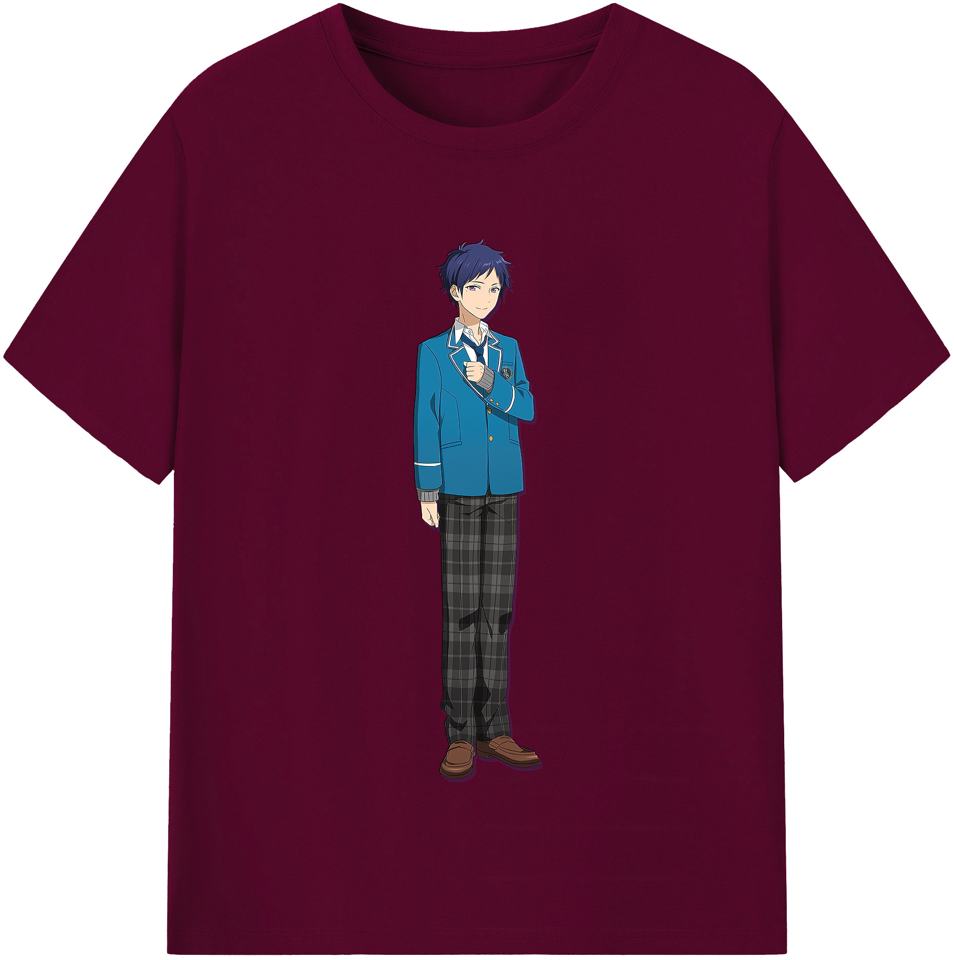 （画像用） あんさんぶるスターズ! Ensemble Stars レディースカジュアルプリントTシャツ（綿100％）